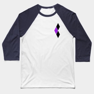 Harley Hammer Diamond (Purple) Baseball T-Shirt